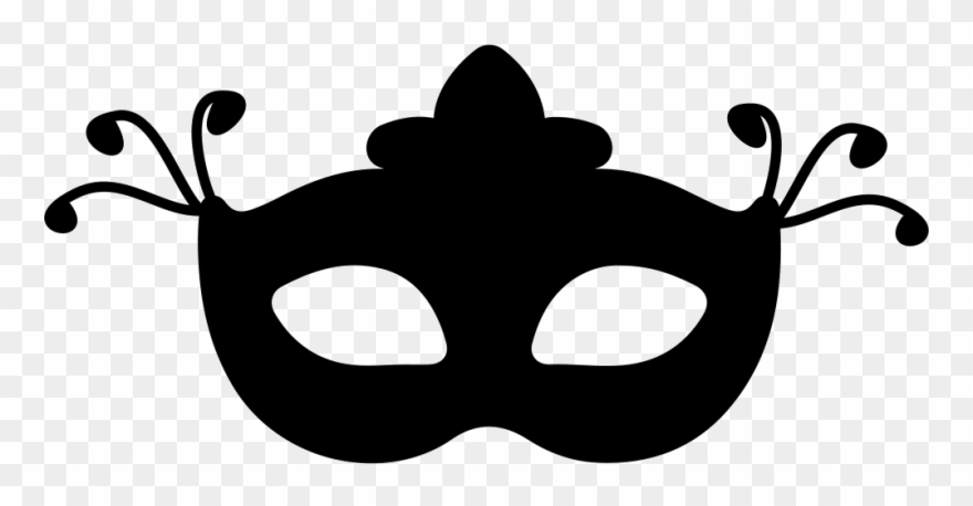 mask clipart silhouette