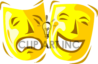 mask clipart thespian