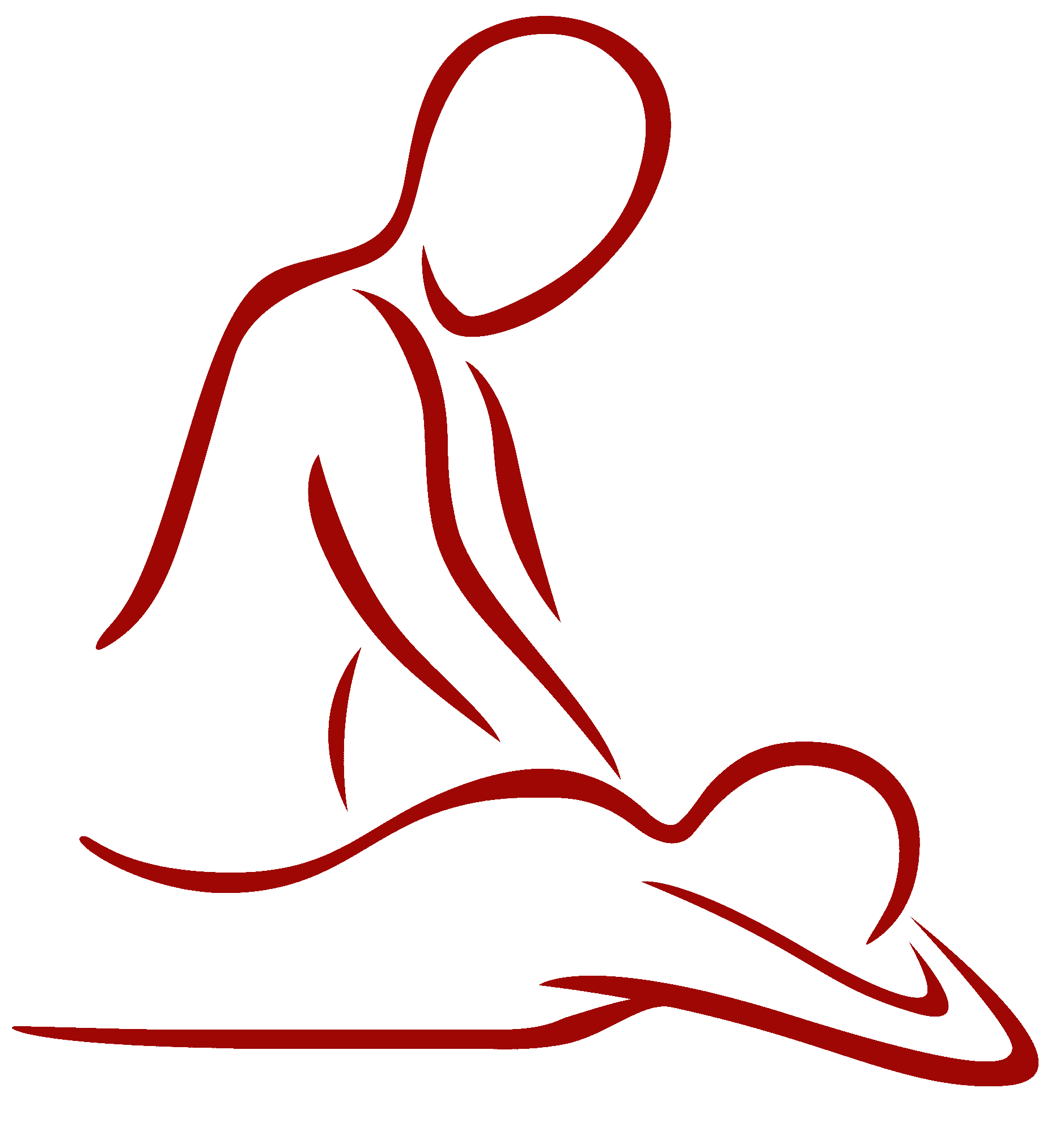 massages clipart coloring page