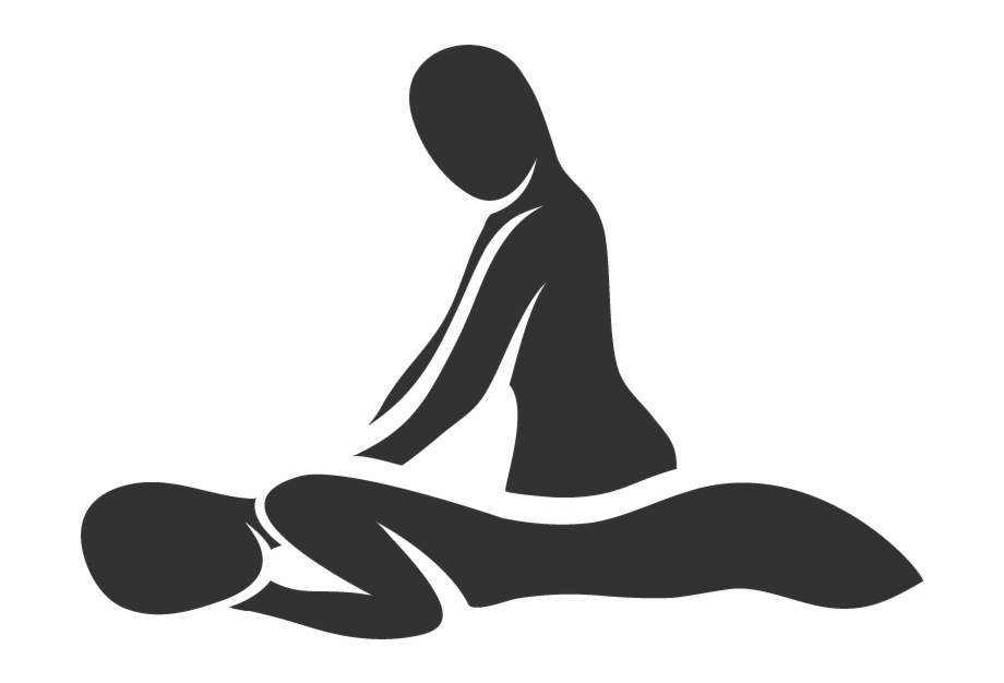 massages clipart hand silhouette