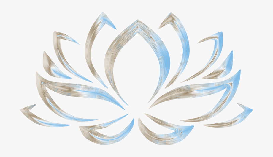 Flower symbol of buddhism. Massage clipart lotus