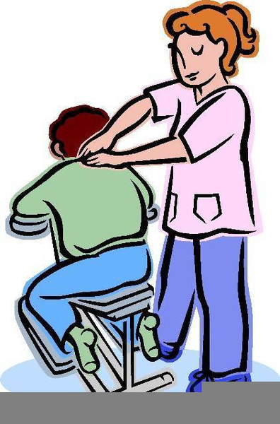 therapy clipart shoulder massage