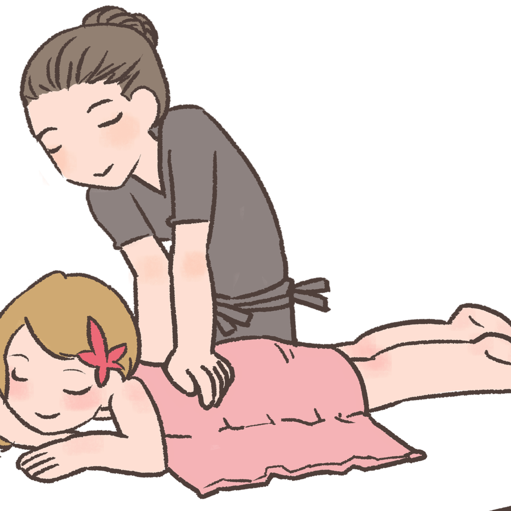 massages clipart comic
