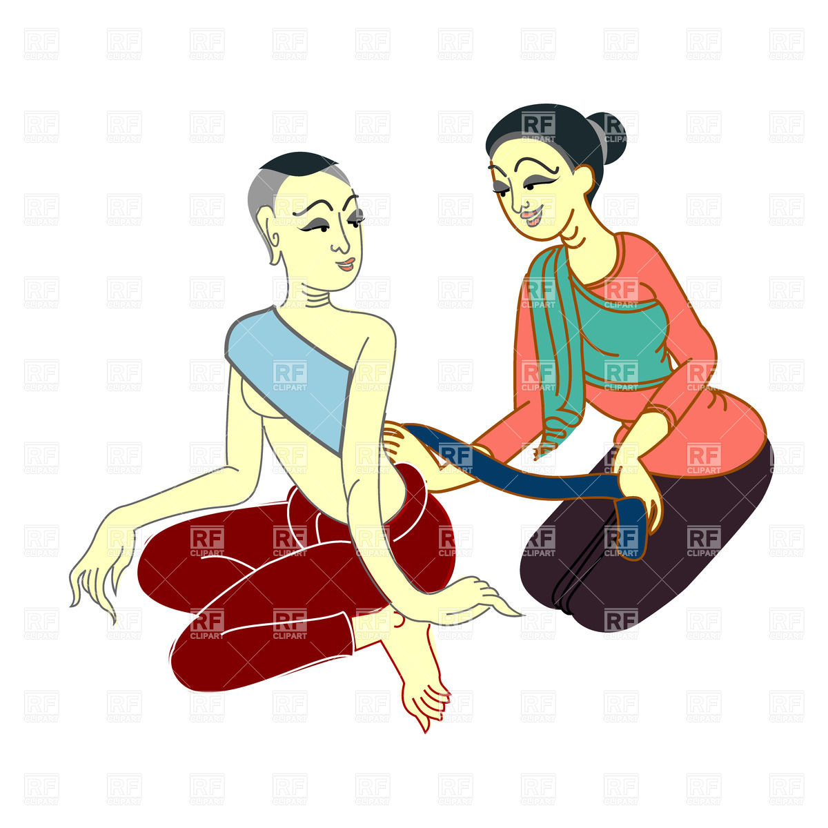 massages clipart royalty free
