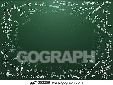 math clipart chalkboard