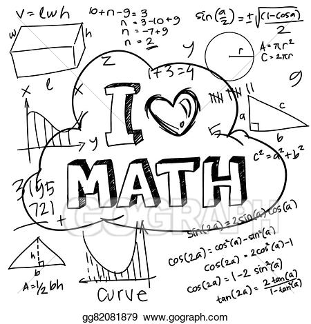 math clipart doodle