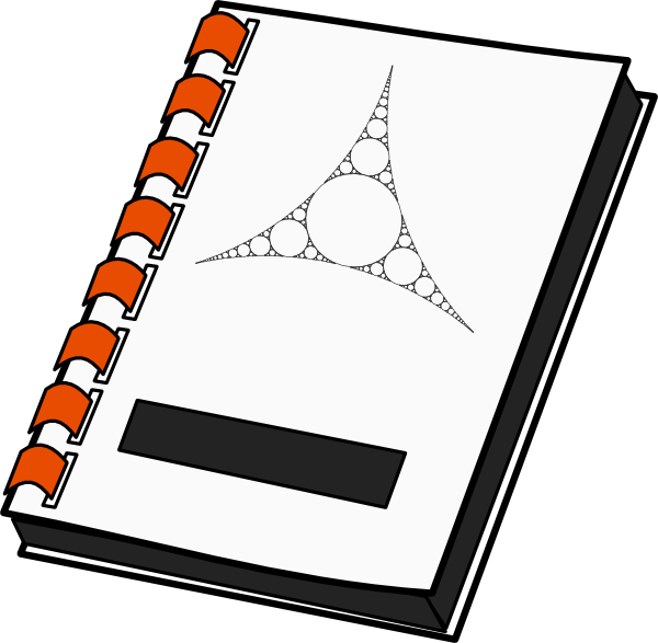 report clipart notebook