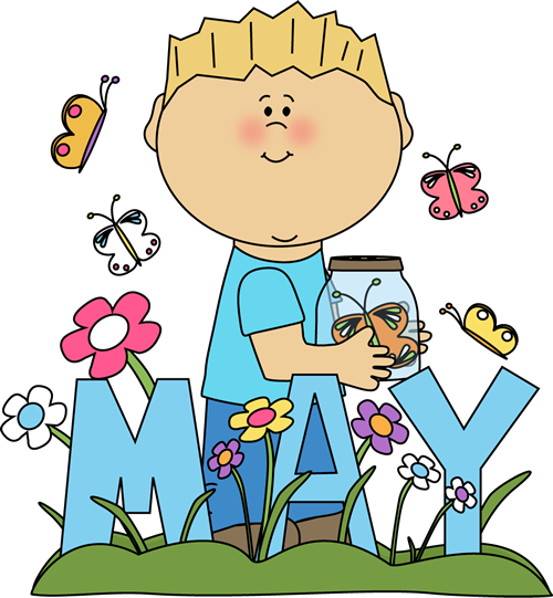 may clipart child