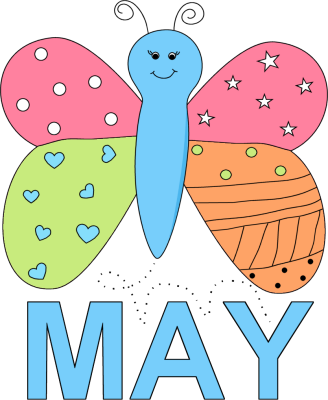 may clipart word