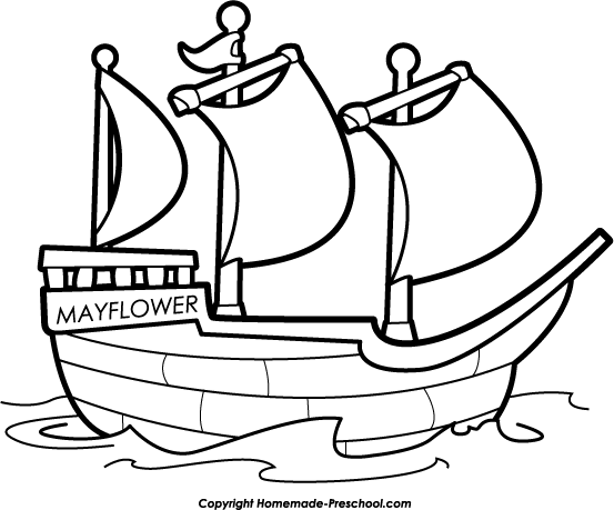 mayflower clipart