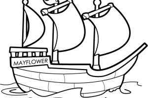 Mayflower clipart black and white. Portal 