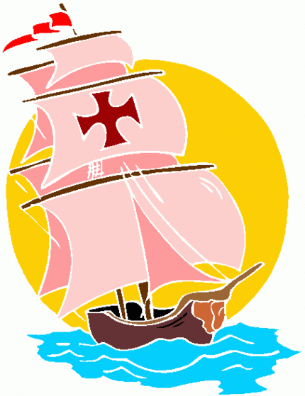mayflower clipart colonial ship
