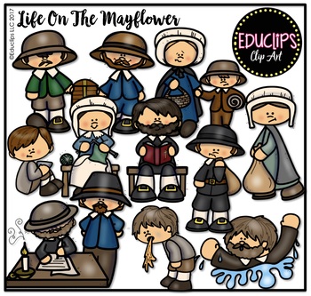 Mayflower clipart fun. Life on the clip
