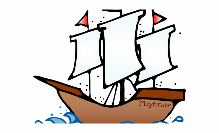 mayflower clipart ship british