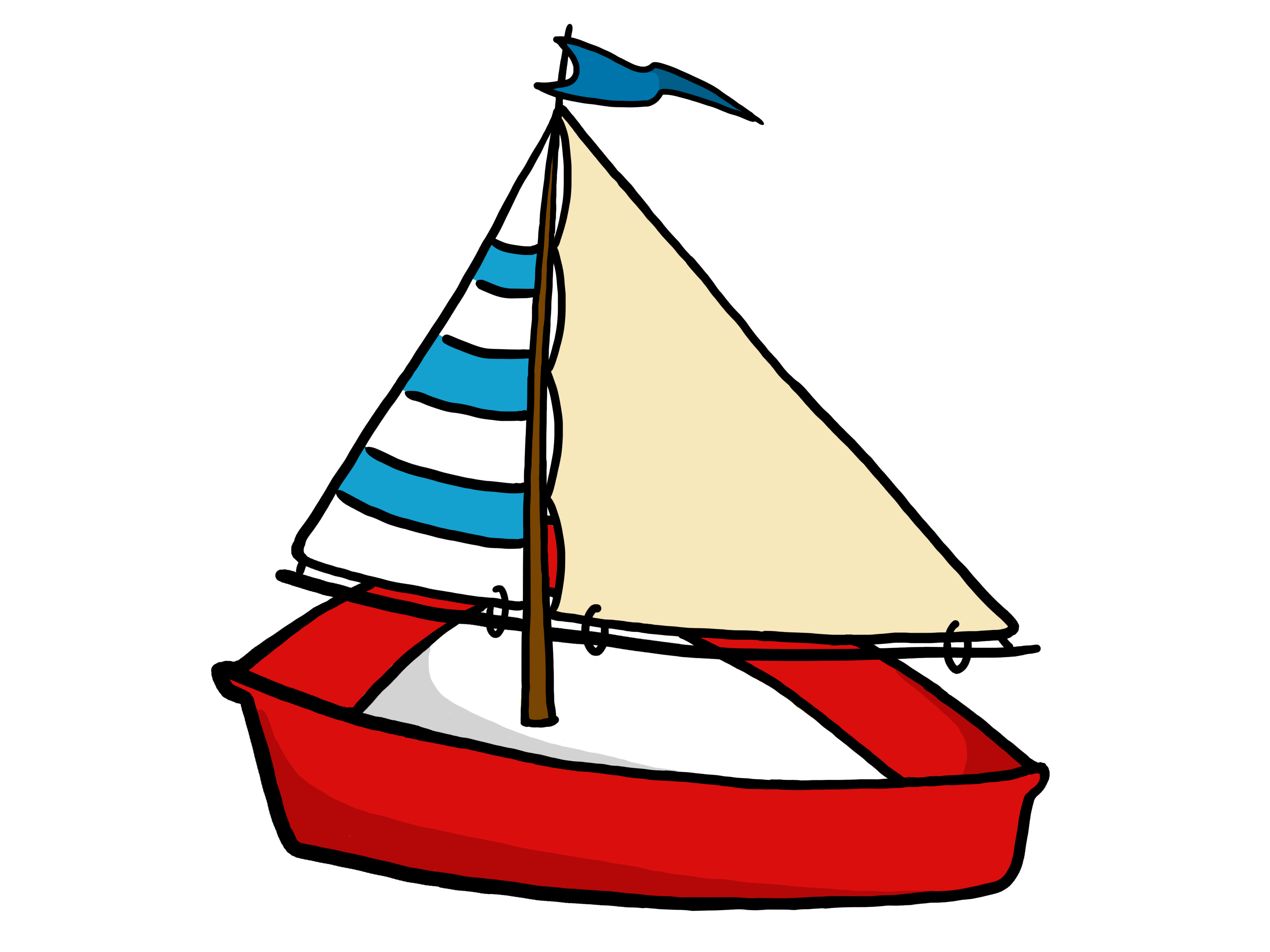 artclip sailboat