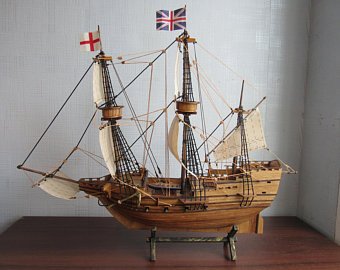 mayflower clipart wooden ship