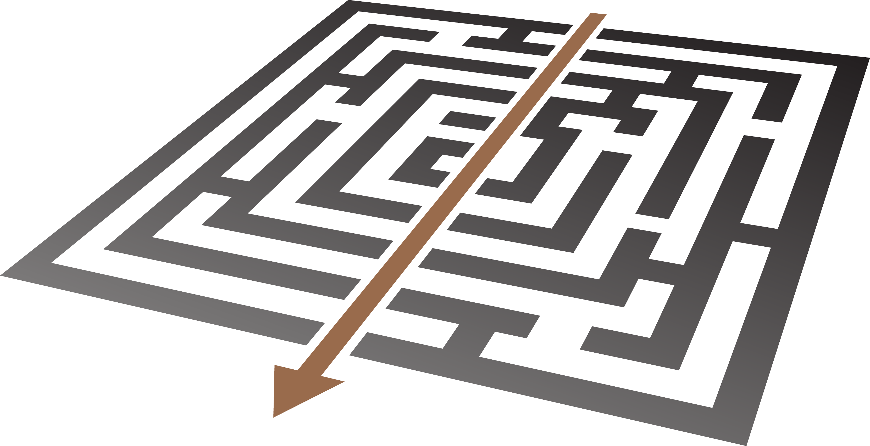 maze clipart complicated
