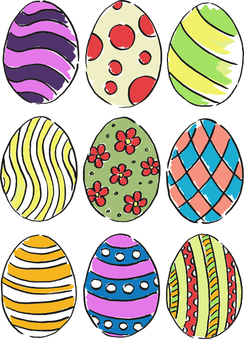 maze clipart easter