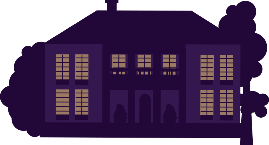 maze clipart house