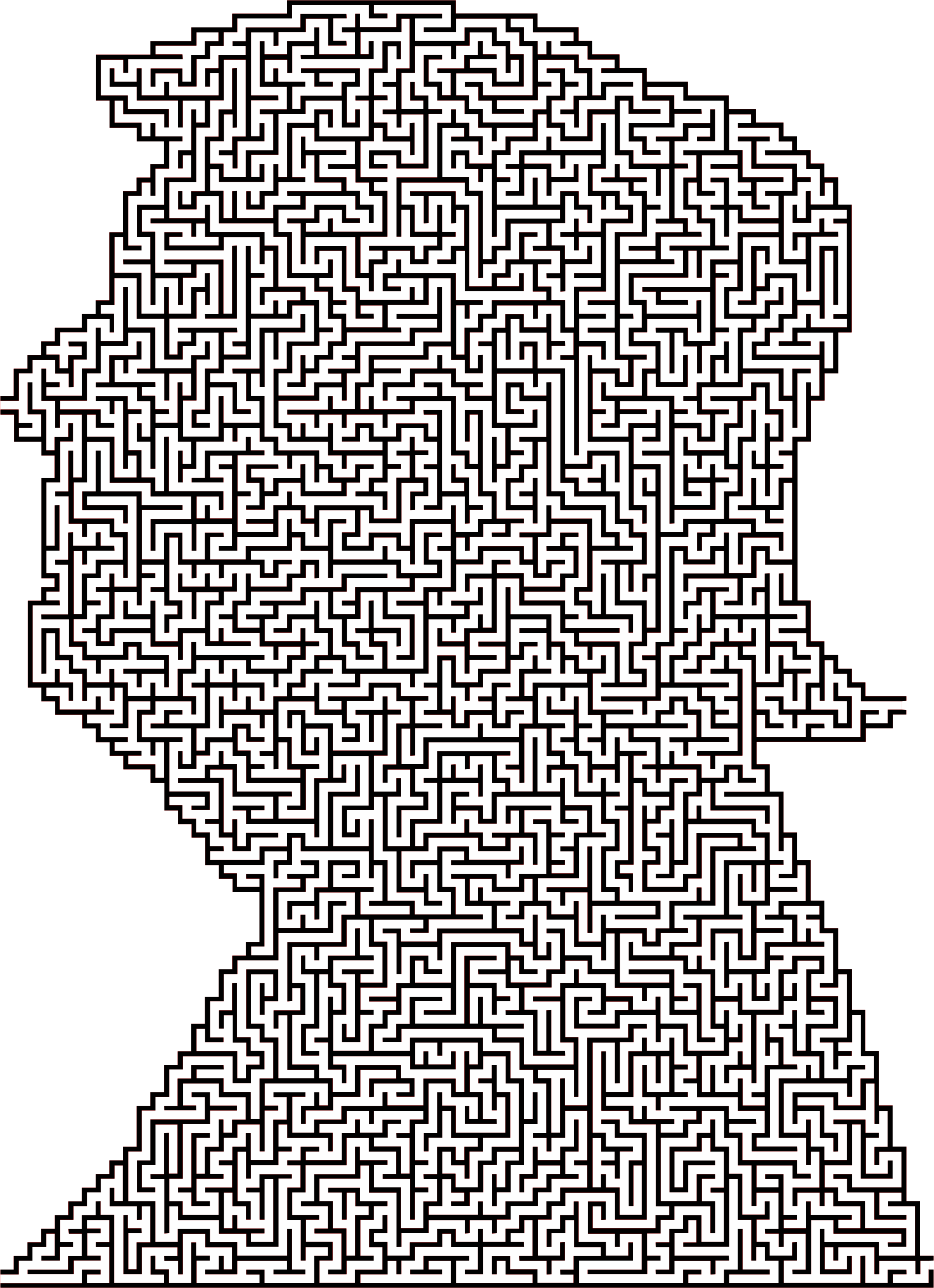 maze clipart line art