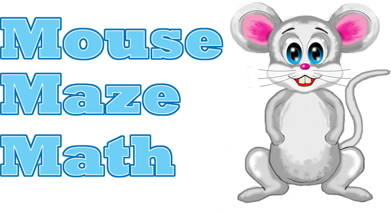 Math . Maze clipart mouse