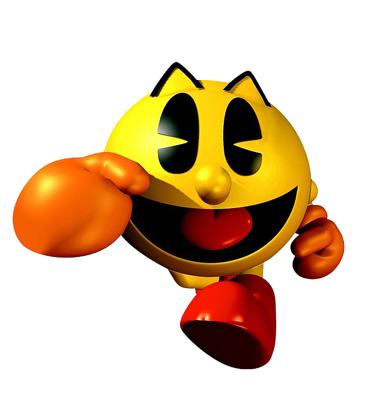 pacman clipart orange