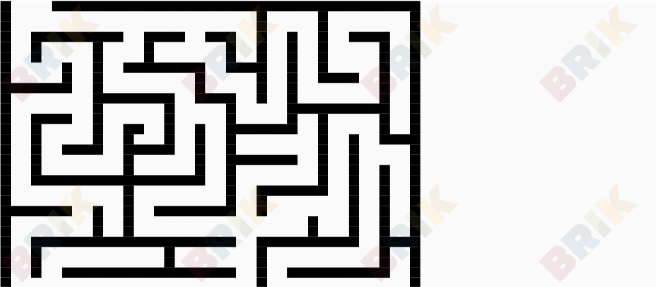 maze clipart pixel art