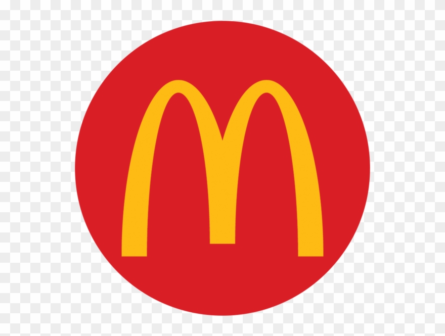 Mcdonalds clipart brand. Logo circle 