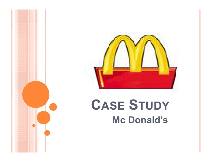 mcdonalds clipart case study