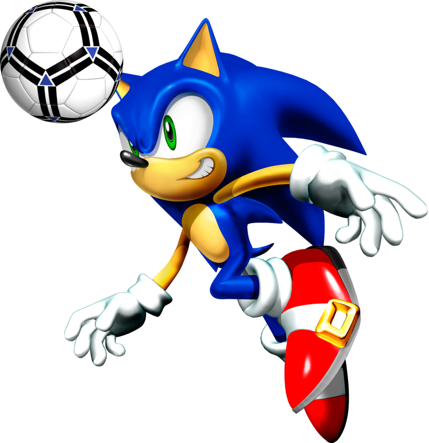 Rare sonic render w. Mcdonalds clipart colour