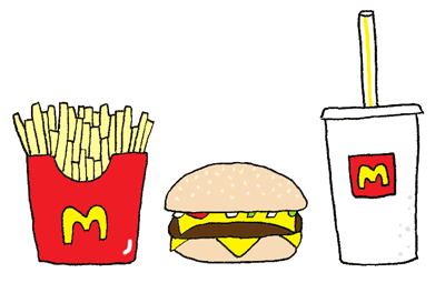 mcdonalds clipart combo meal