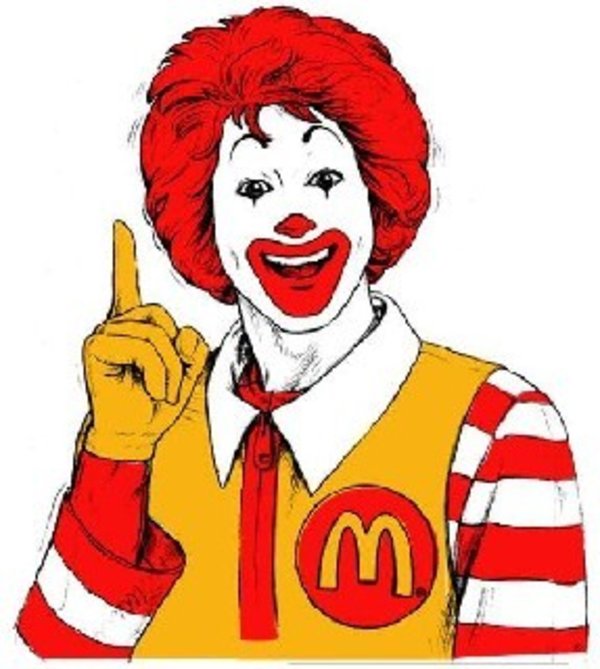 Ronald mcdonald know your. Mcdonalds clipart mascot