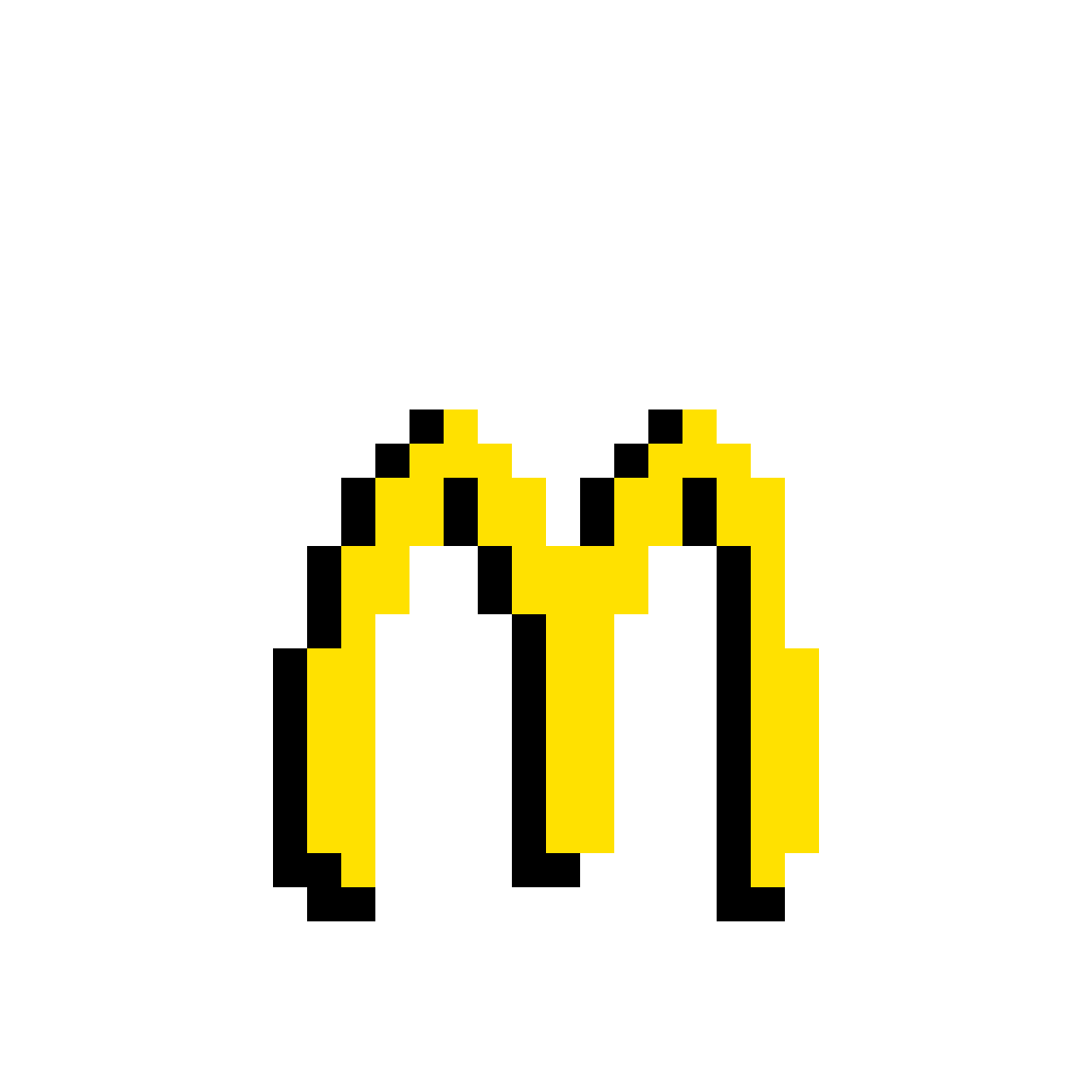 mcdonalds clipart pixel