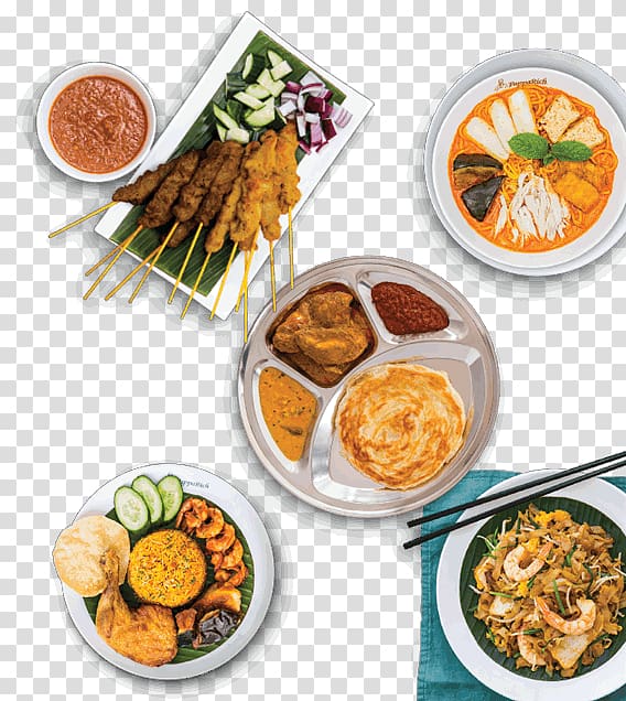 Malaysian cuisine thai lunch. Meal clipart cafe food