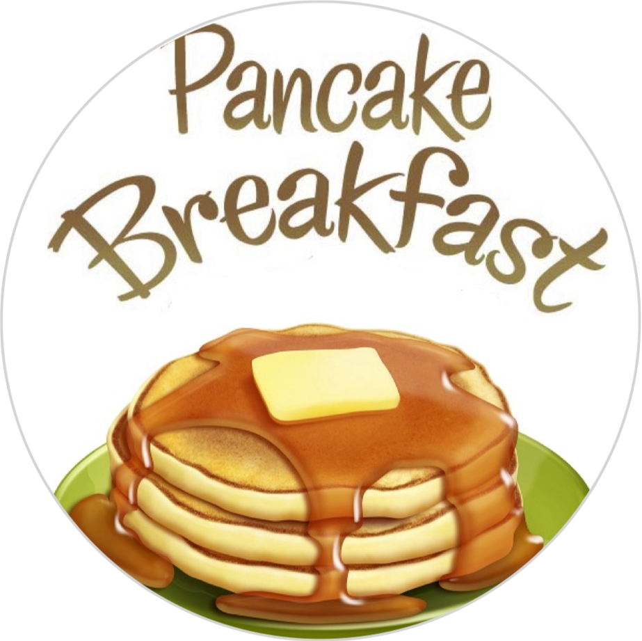 Driven to be charitable. Pancake clipart baking