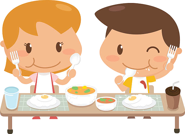meal clipart kid