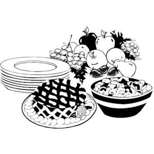 meal clipart party food