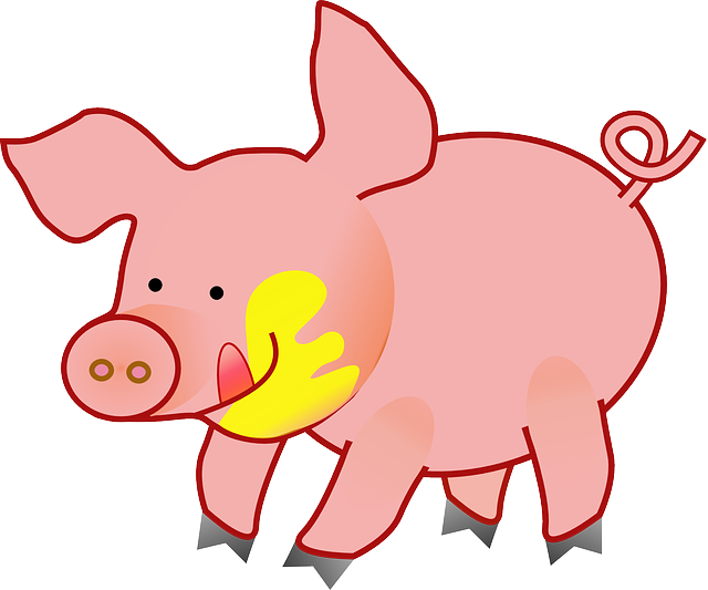 meal clipart pig