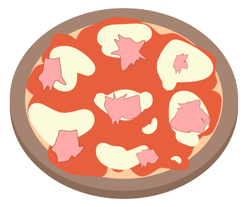 meal clipart pizza