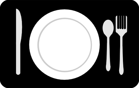 meal clipart place setting