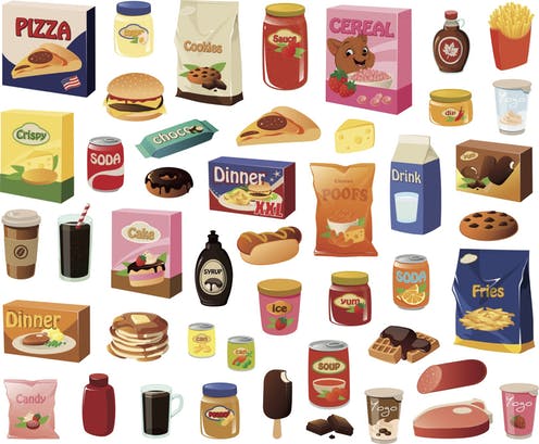 meal clipart processed food
