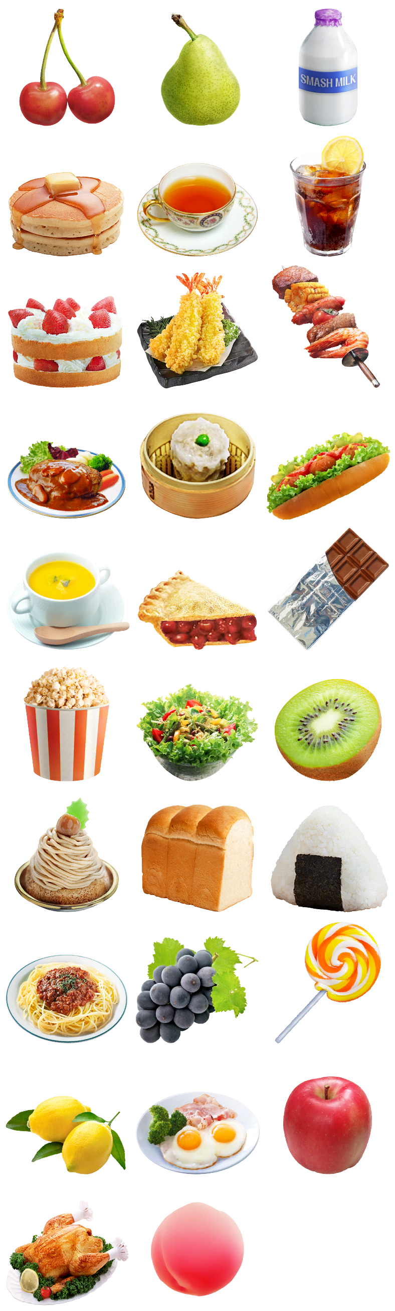meal clipart western food