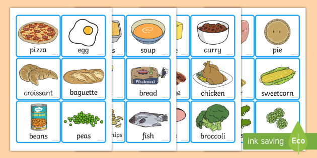 meal clipart word food