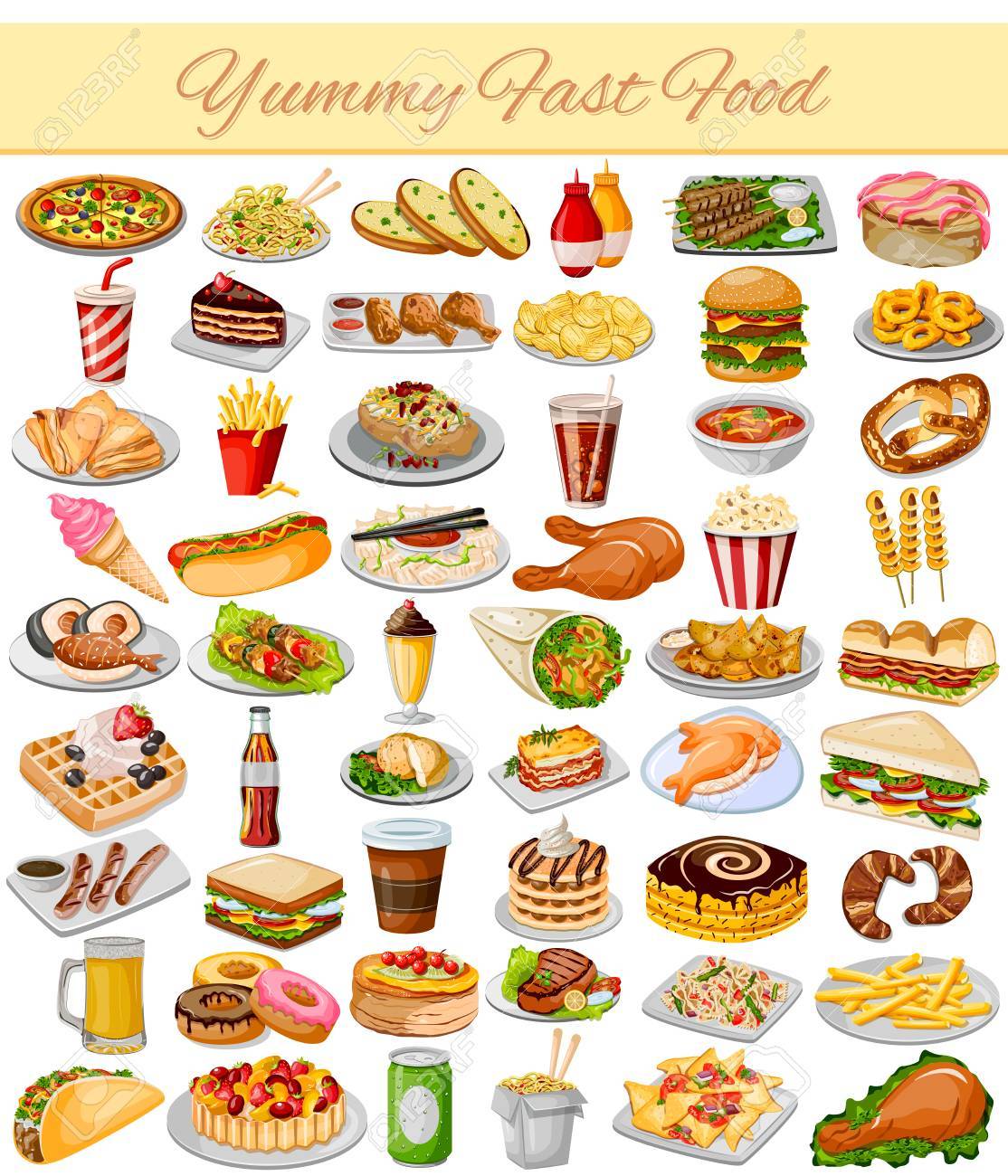 meal clipart yummy food