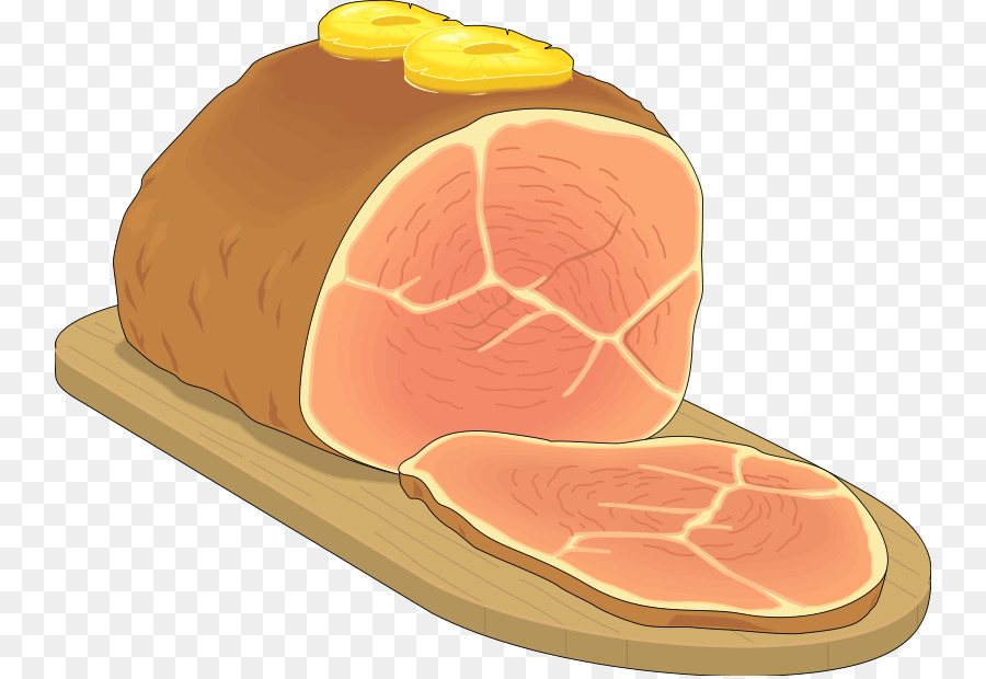 Christmas ham free content. Meat clipart