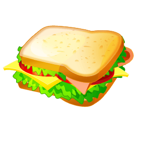 sandwich clipart lunchmeat