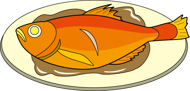 Meat clipart fish clipart. Clip art library 