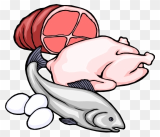 meat clipart fish logo