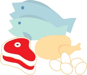 seafood clipart meat group