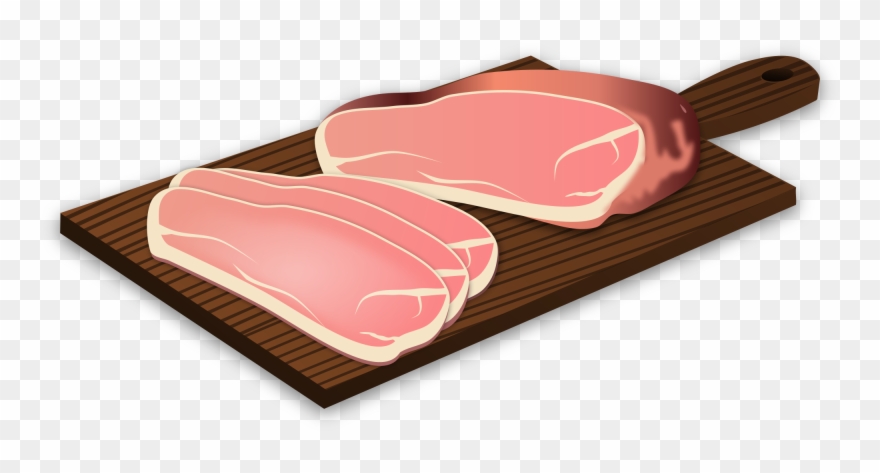 Ham clip art sliced. Meat clipart meat slice